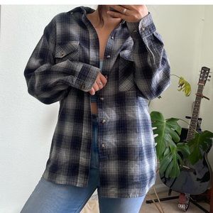 vintage backpacker flannel